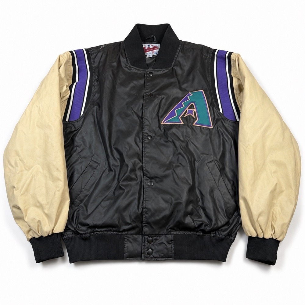 Vintage 90s Arizona Diamondbacks Majestic Diamond Collection Jacket XL MLB